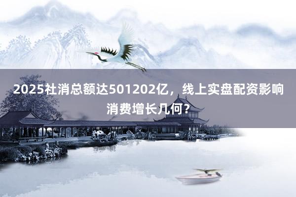2025社消总额达501202亿，线上实盘配资影响消费增长几何？